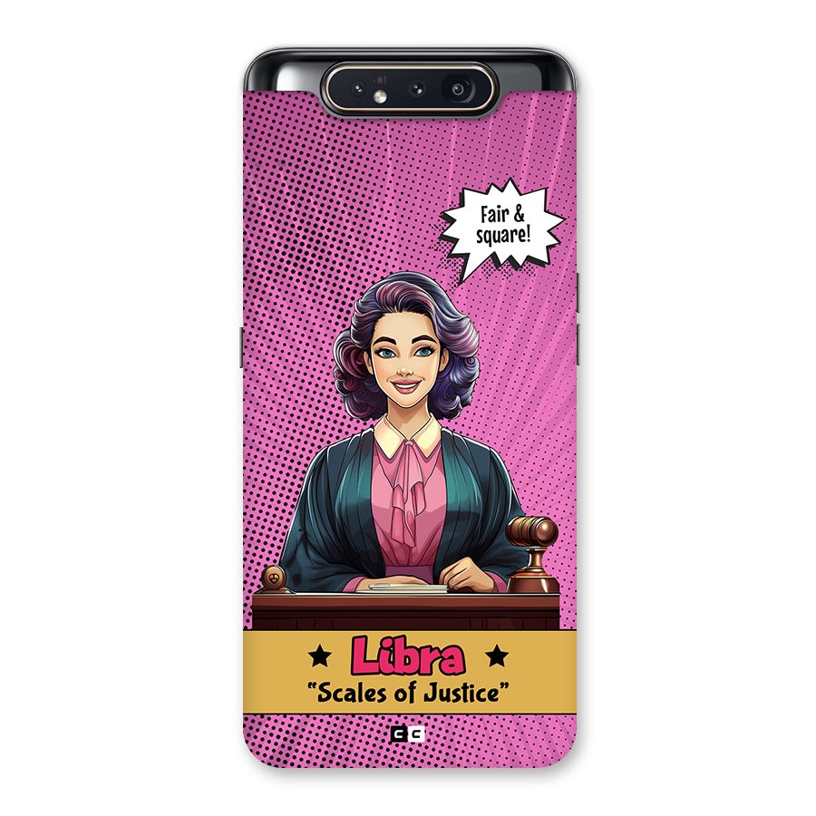 Libra Justice Back Case for Galaxy A80