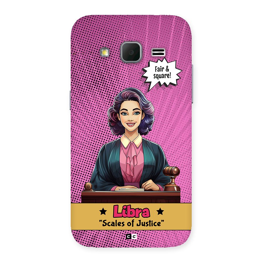 Libra Justice Back Case for Galaxy Core Prime