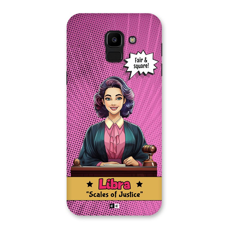 Libra Justice Back Case for Galaxy J6