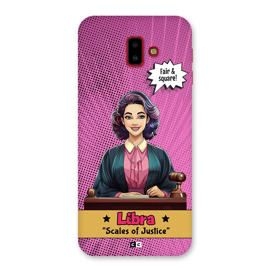 Libra Justice Back Case for Galaxy J6 Plus