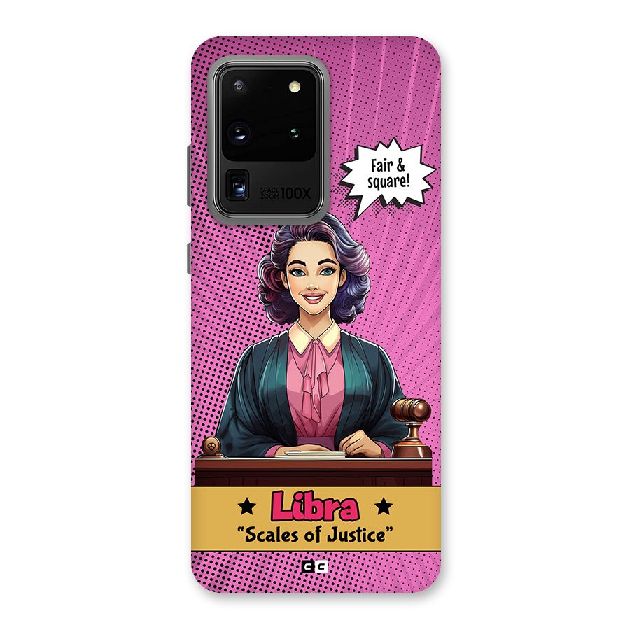 Libra Justice Back Case for Galaxy S20 Ultra
