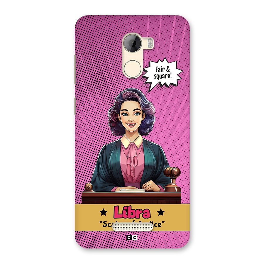 Libra Justice Back Case for Gionee A1 LIte