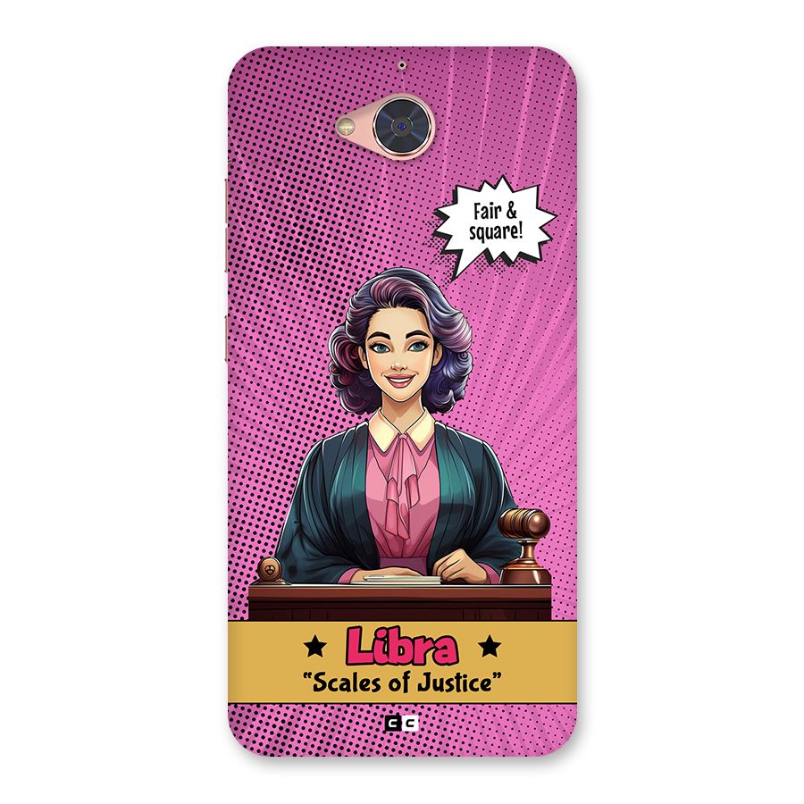 Libra Justice Back Case for Gionee S6 Pro