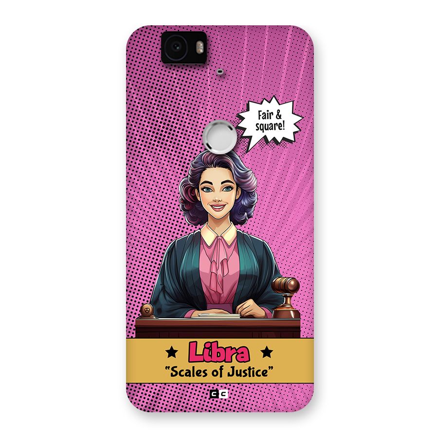 Libra Justice Back Case for Google Nexus 6P