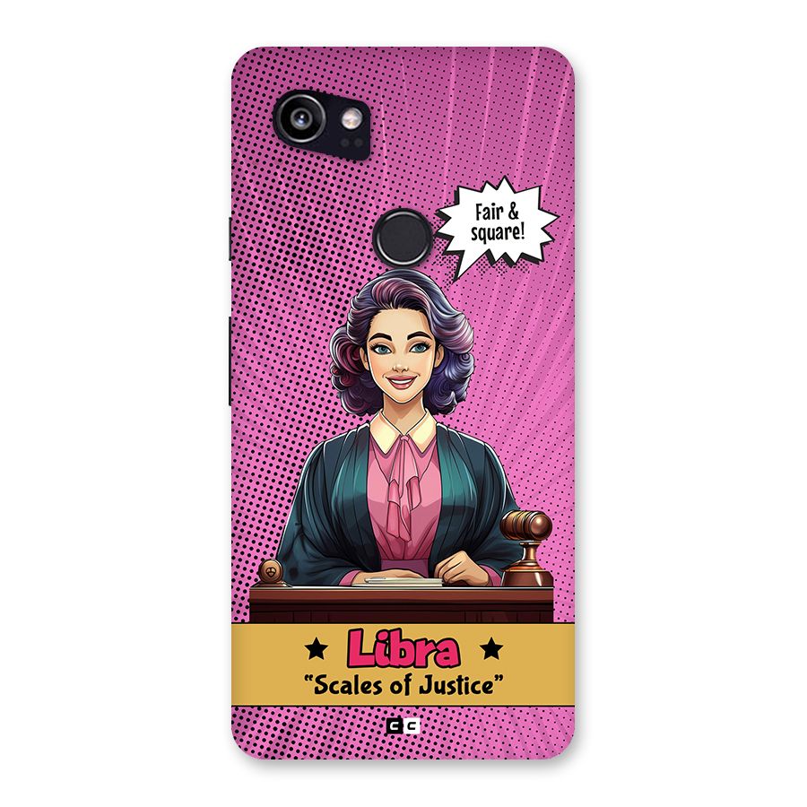 Libra Justice Back Case for Google Pixel 2 XL