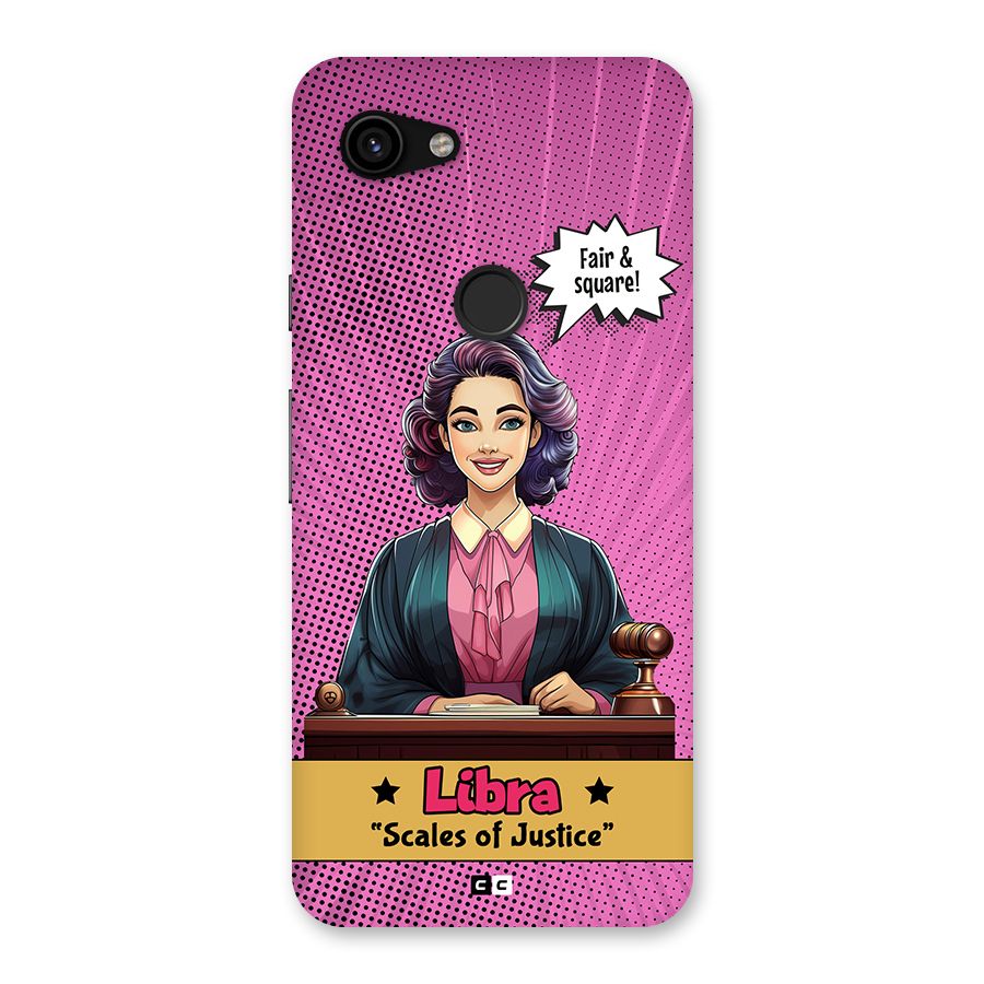Libra Justice Back Case for Google Pixel 3a