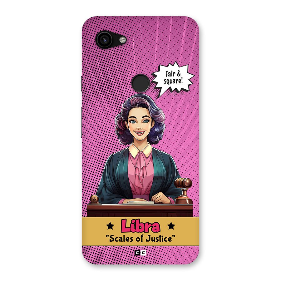 Libra Justice Back Case for Google Pixel 3a XL