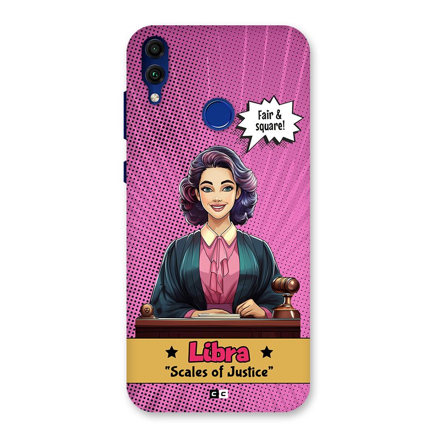 Libra Justice Back Case for Honor 8C