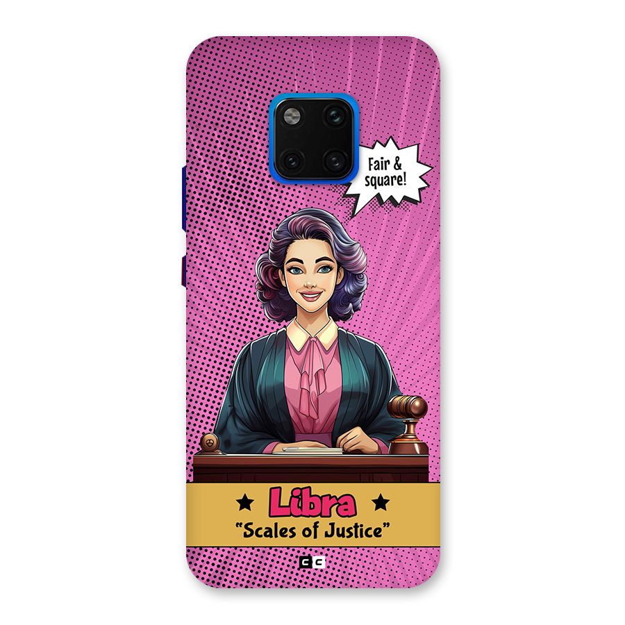 Libra Justice Back Case for Huawei Mate 20 Pro
