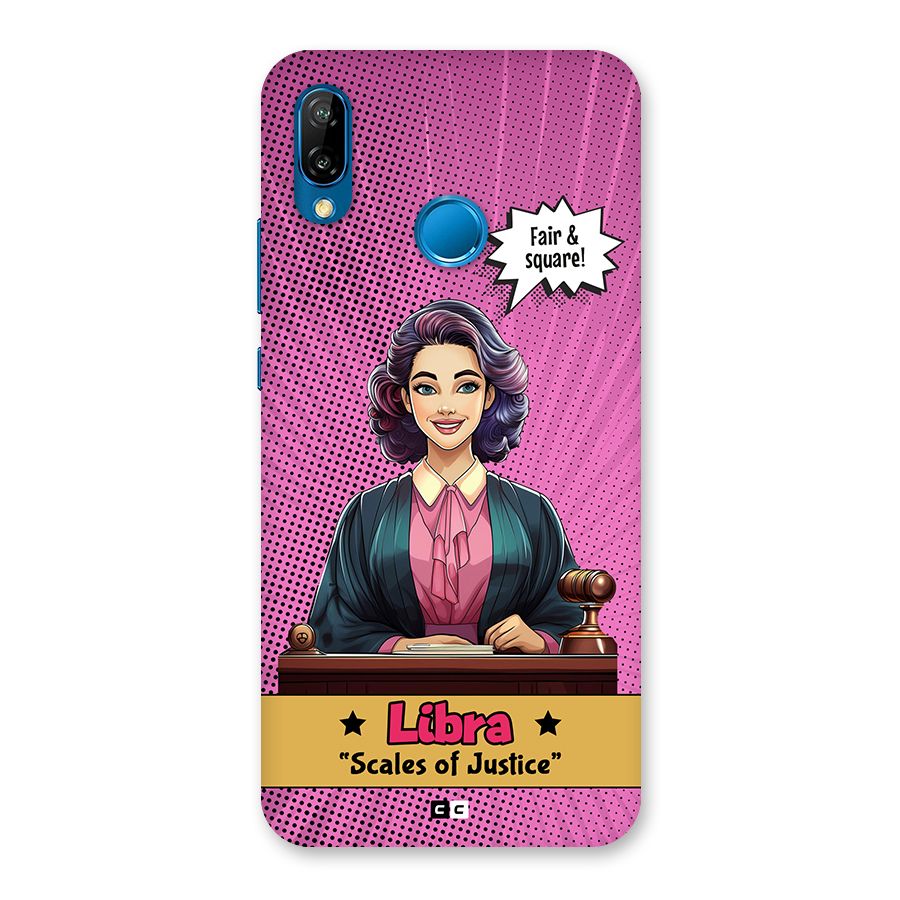 Libra Justice Back Case for Huawei P20 Lite
