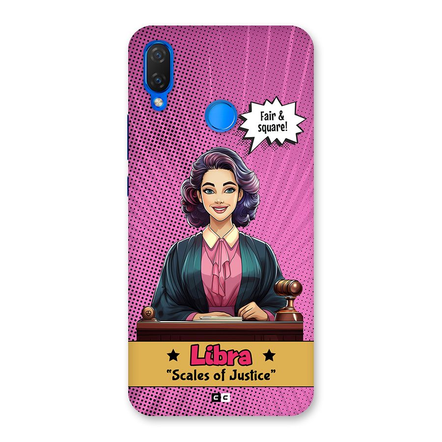 Libra Justice Back Case for Huawei P Smart Plus