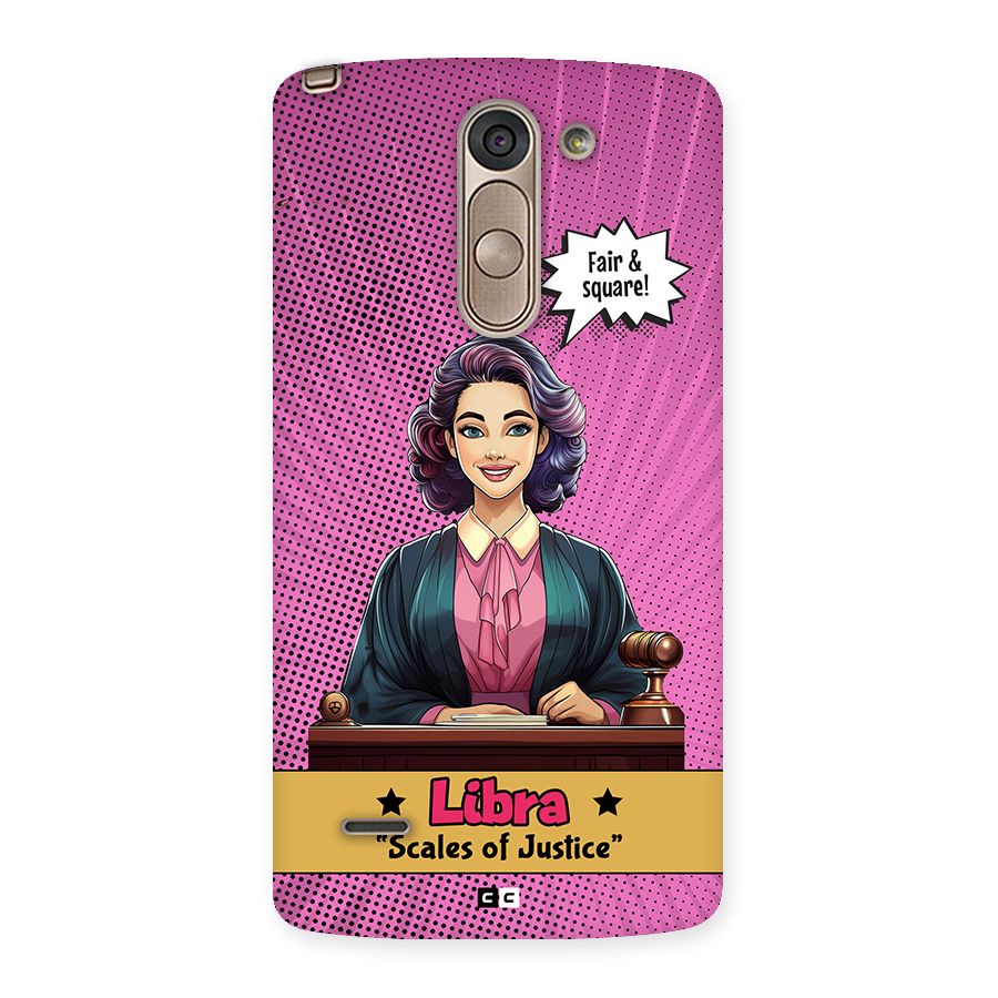 Libra Justice Back Case for LG G3 Stylus