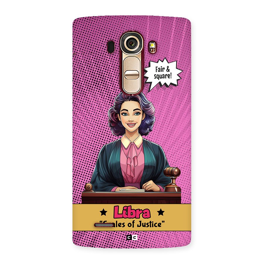 Libra Justice Back Case for LG G4