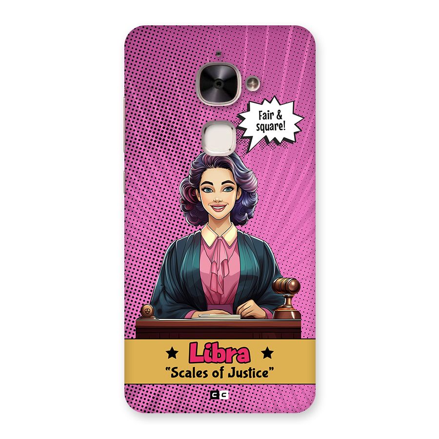 Libra Justice Back Case for Le 2