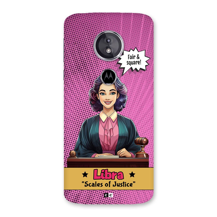 Libra Justice Back Case for Moto E5