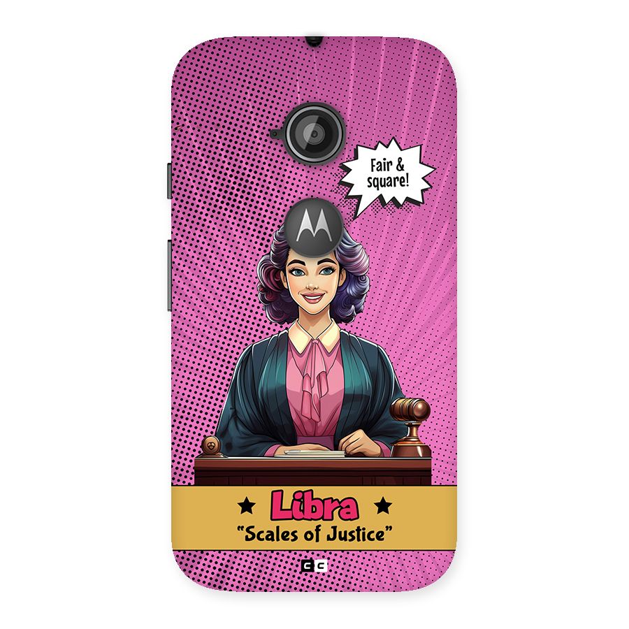 Libra Justice Back Case for Moto E 2nd Gen