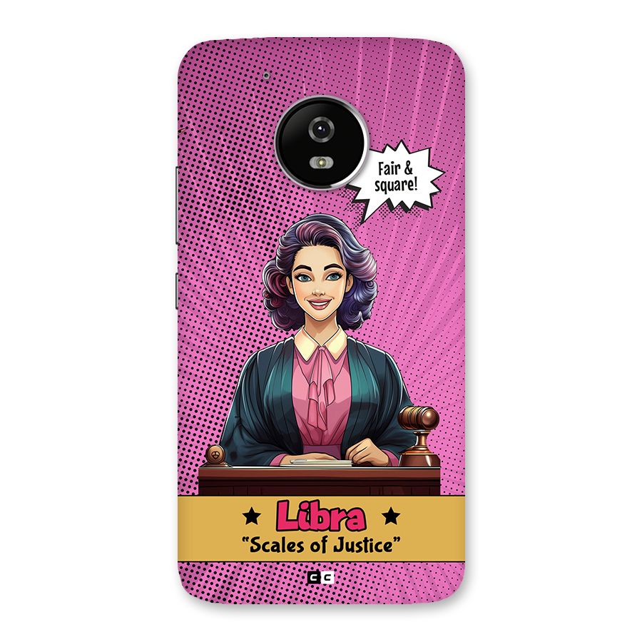 Libra Justice Back Case for Moto G5