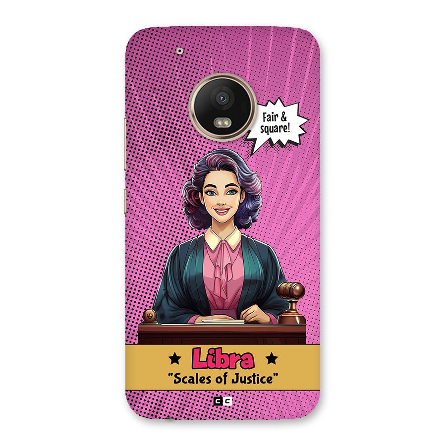 Libra Justice Back Case for Moto G5 Plus