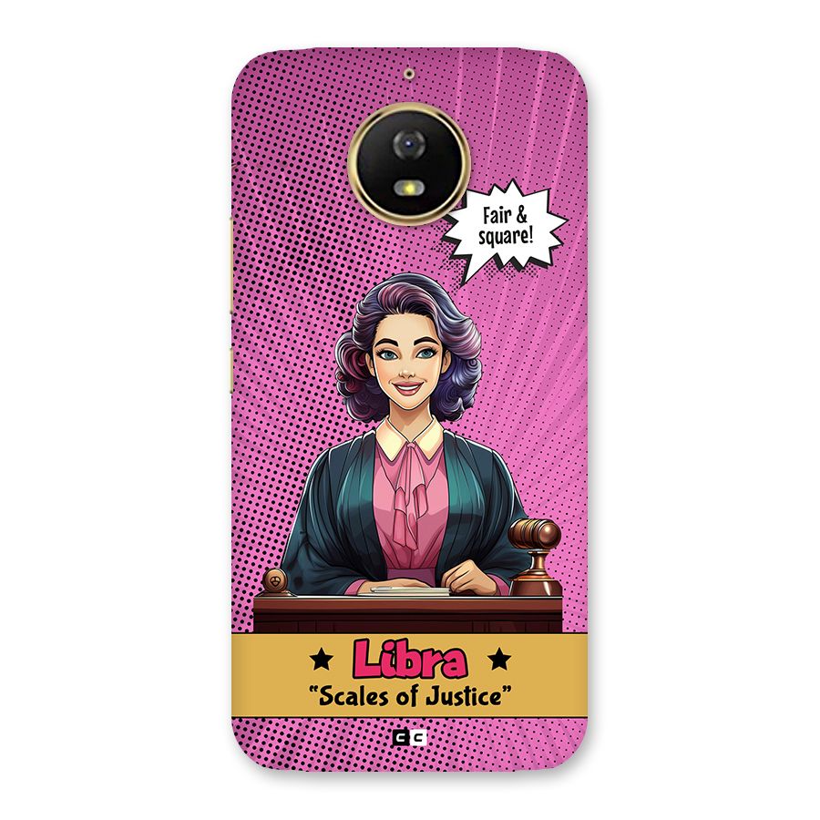 Libra Justice Back Case for Moto G5s
