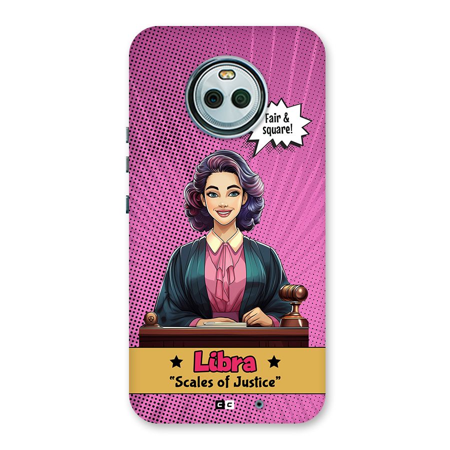 Libra Justice Back Case for Moto X4