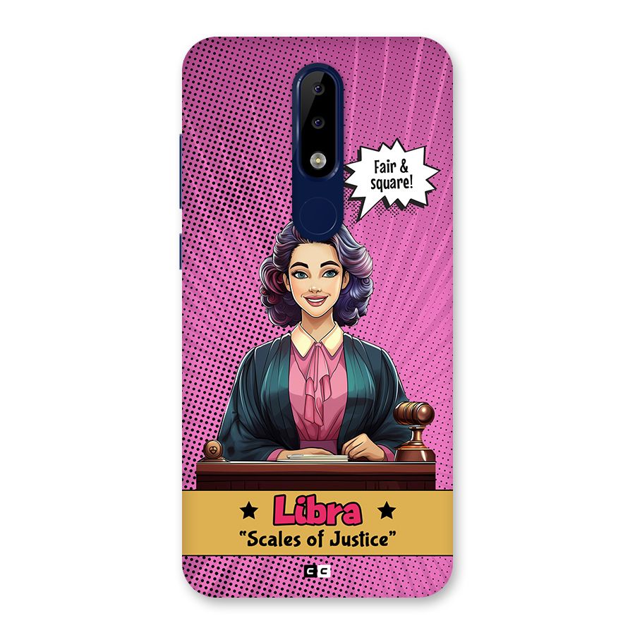 Libra Justice Back Case for Nokia 5.1 Plus