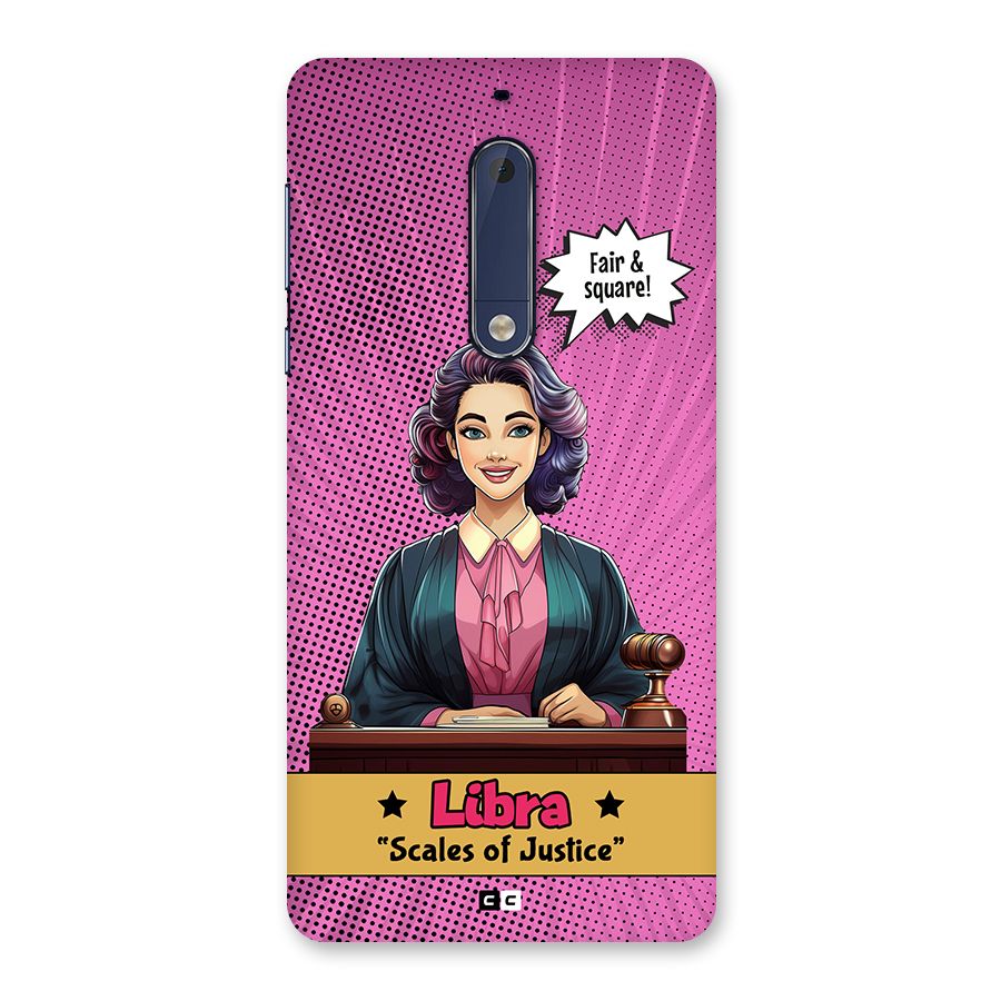 Libra Justice Back Case for Nokia 5