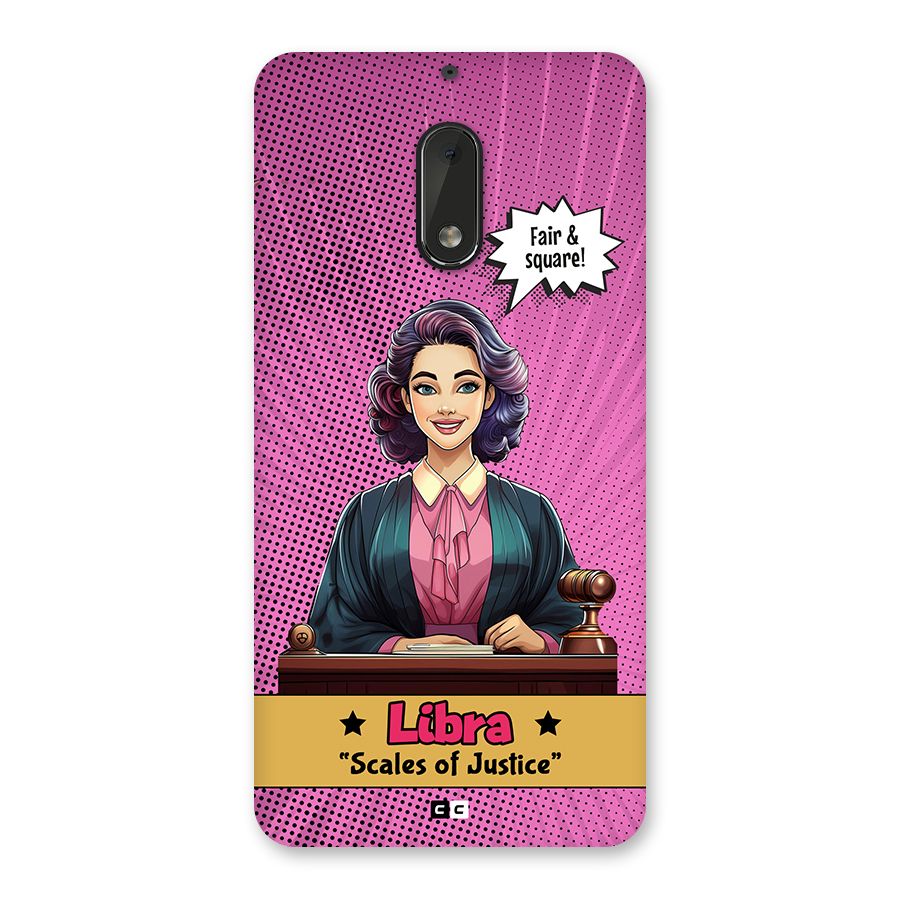 Libra Justice Back Case for Nokia 6