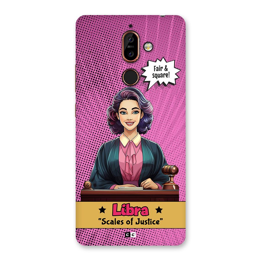 Libra Justice Back Case for Nokia 7 Plus