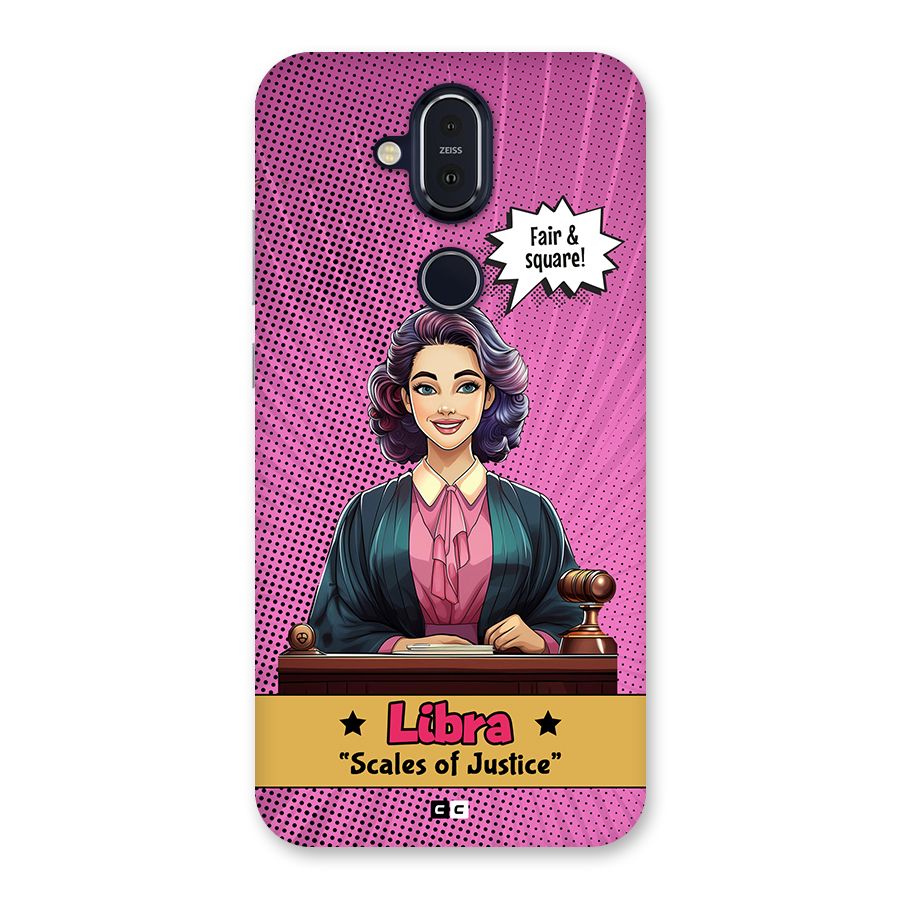 Libra Justice Back Case for Nokia 8.1