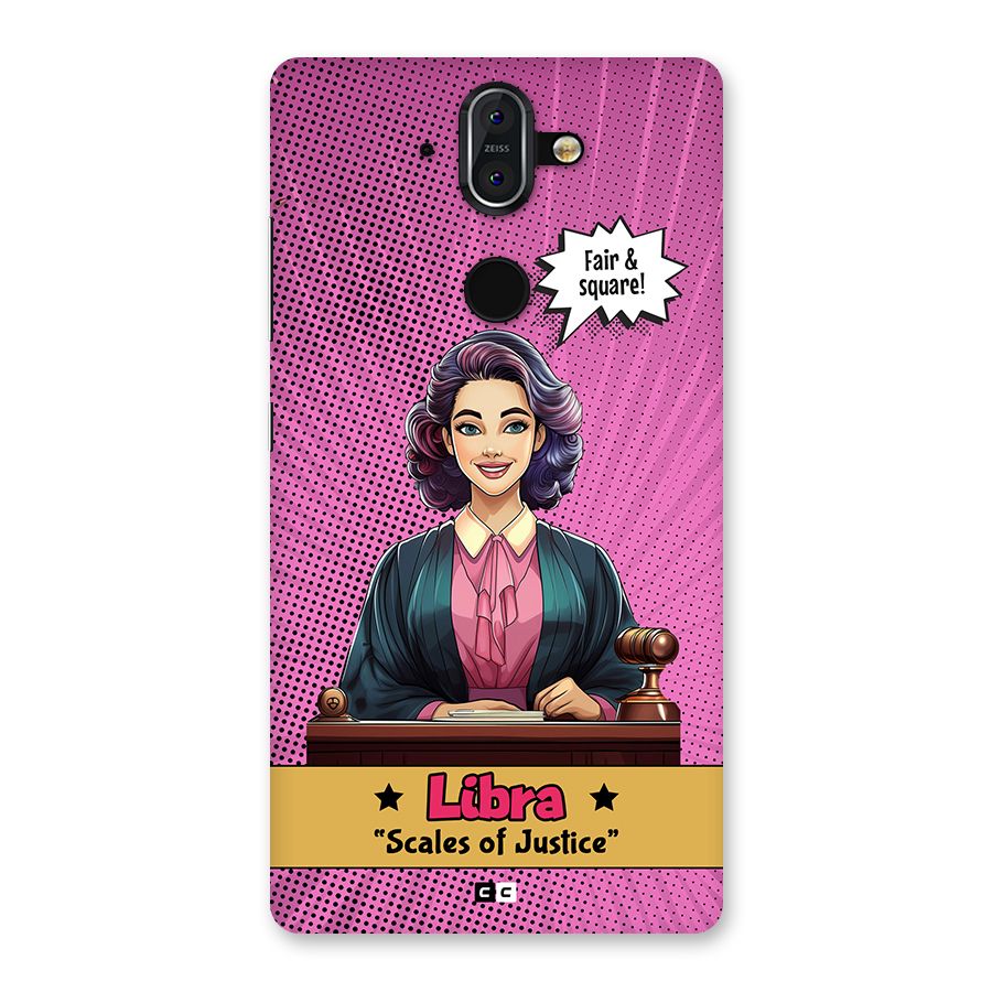 Libra Justice Back Case for Nokia 8 Sirocco