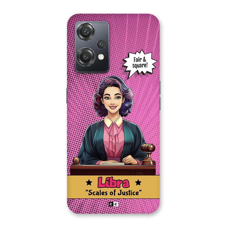 Libra Justice Back Case for OnePlus Nord CE 2 Lite 5G