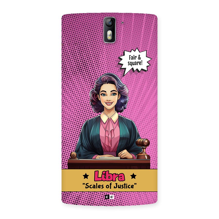 Libra Justice Back Case for OnePlus One