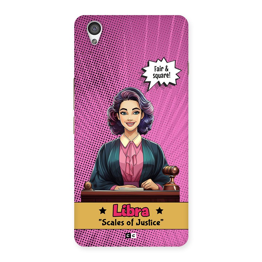 Libra Justice Back Case for OnePlus X