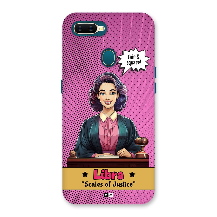 Libra Justice Back Case for Oppo A12