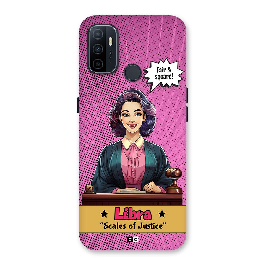 Libra Justice Back Case for Oppo A33 (2020)