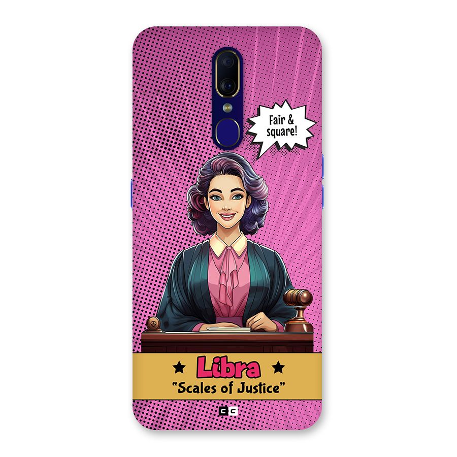 Libra Justice Back Case for Oppo A9