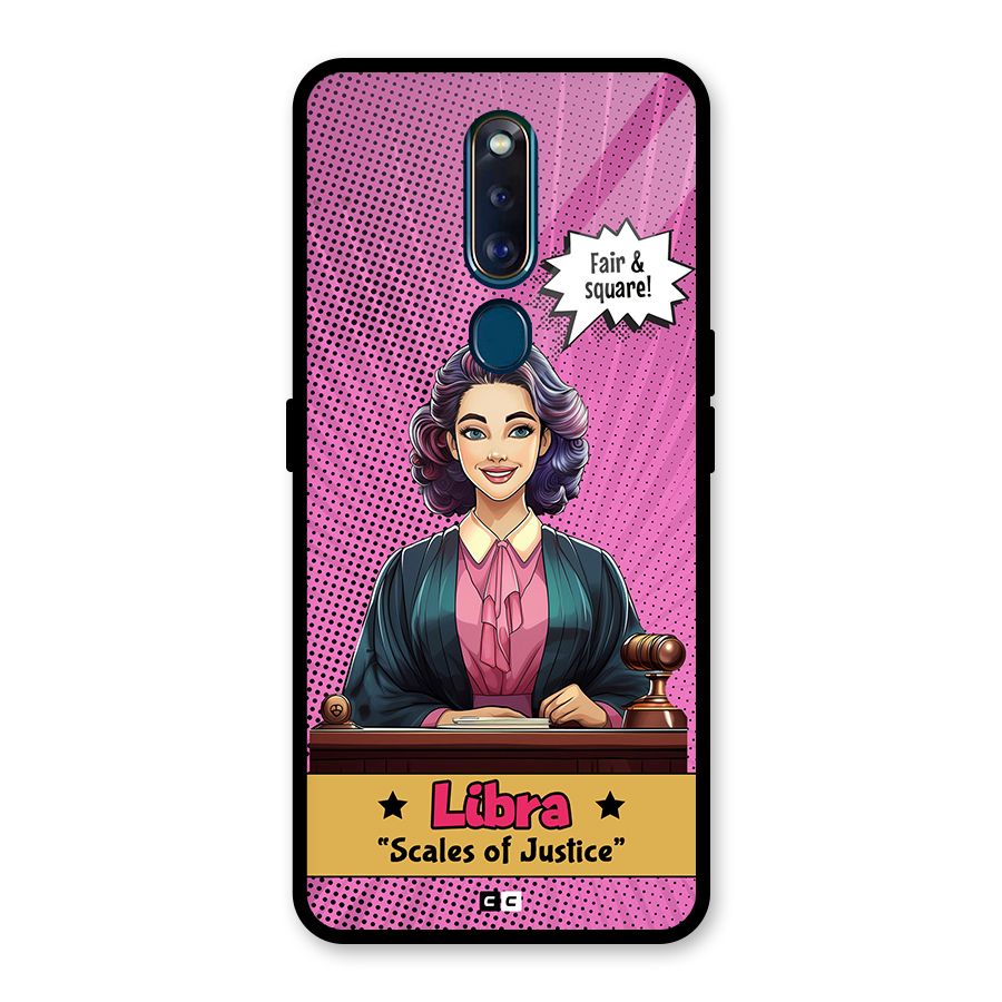Libra Justice Back Case for Oppo F11 Pro