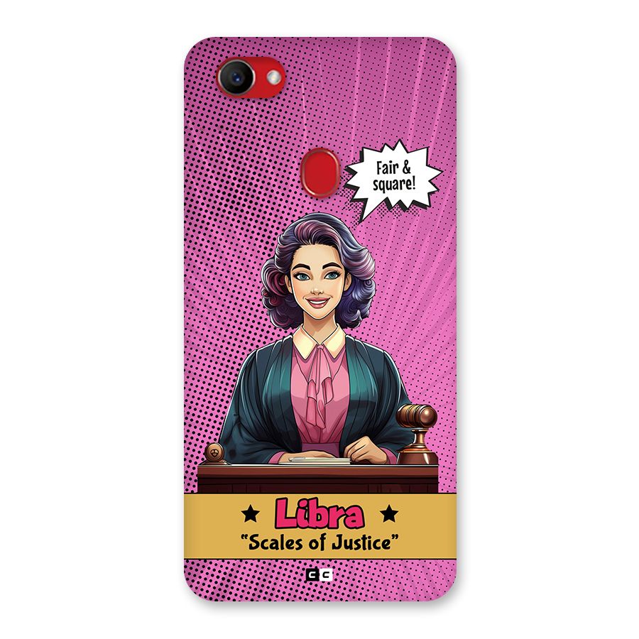Libra Justice Back Case for Oppo F7