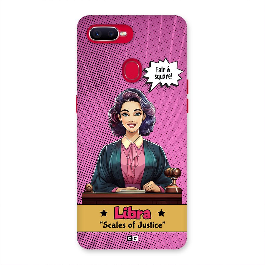 Libra Justice Back Case for Oppo F9 Pro