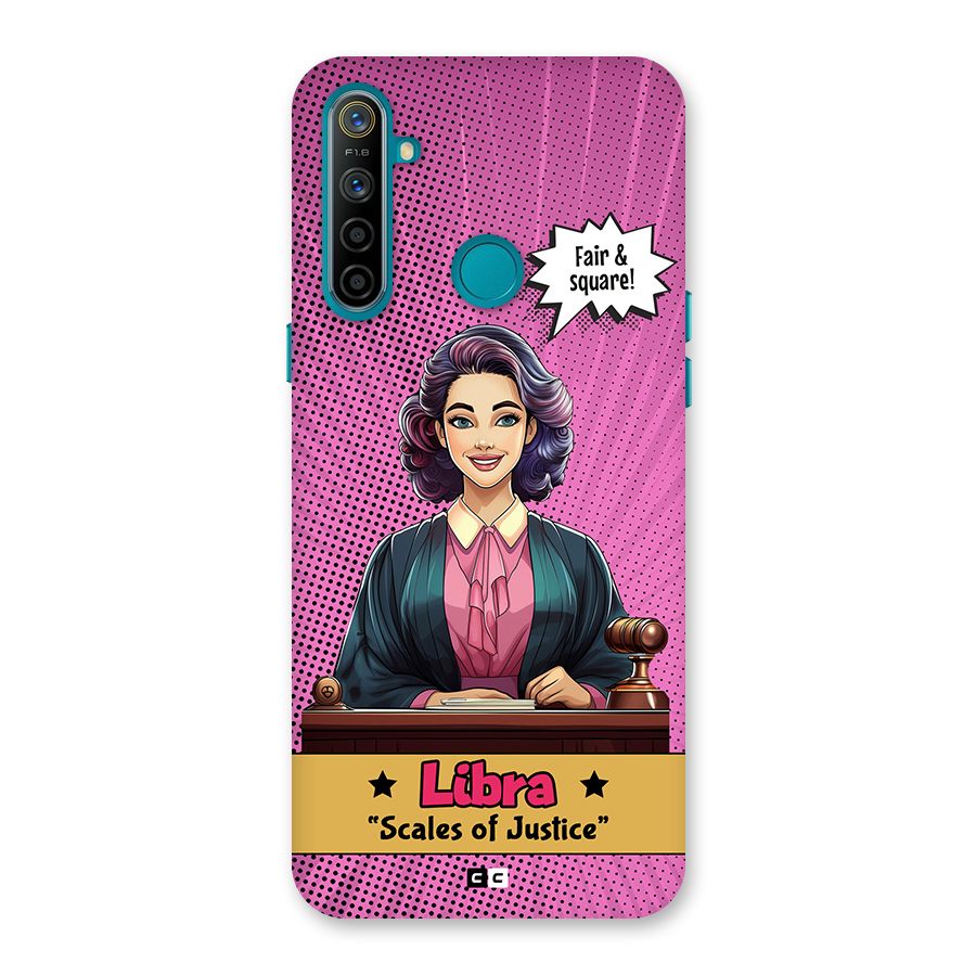 Libra Justice Back Case for Realme 5i
