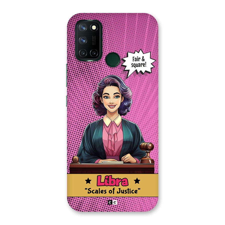 Libra Justice Back Case for Realme 7i