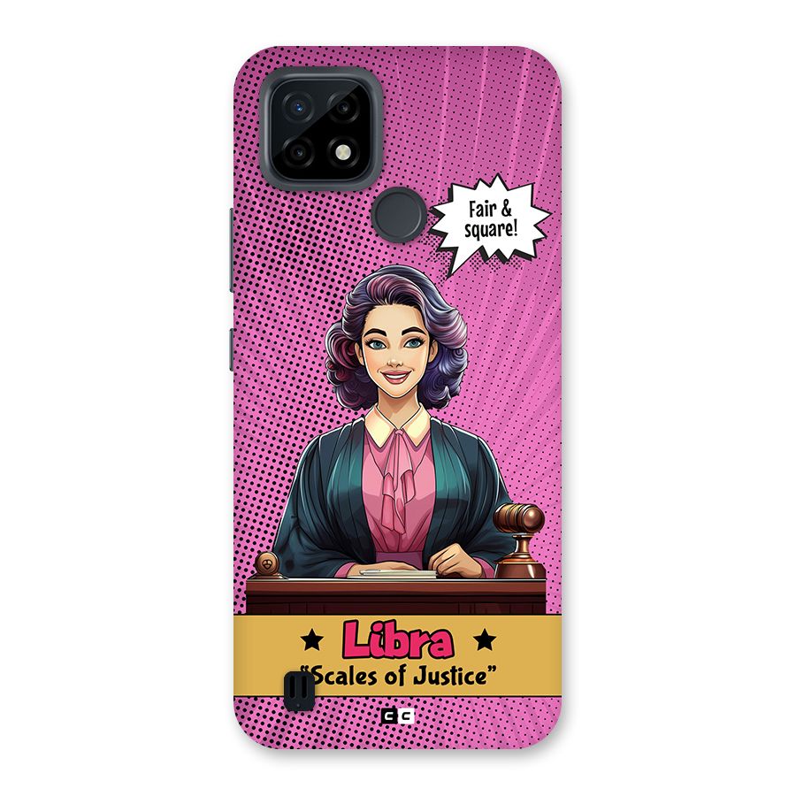 Libra Justice Back Case for Realme C21