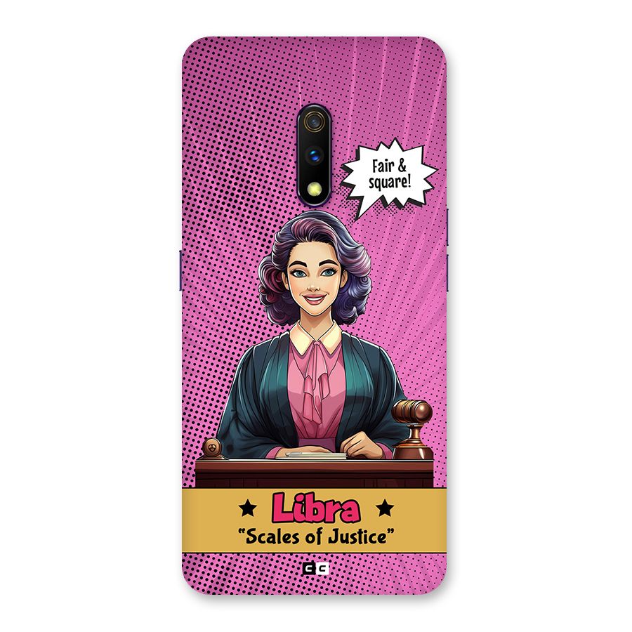 Libra Justice Back Case for Realme X