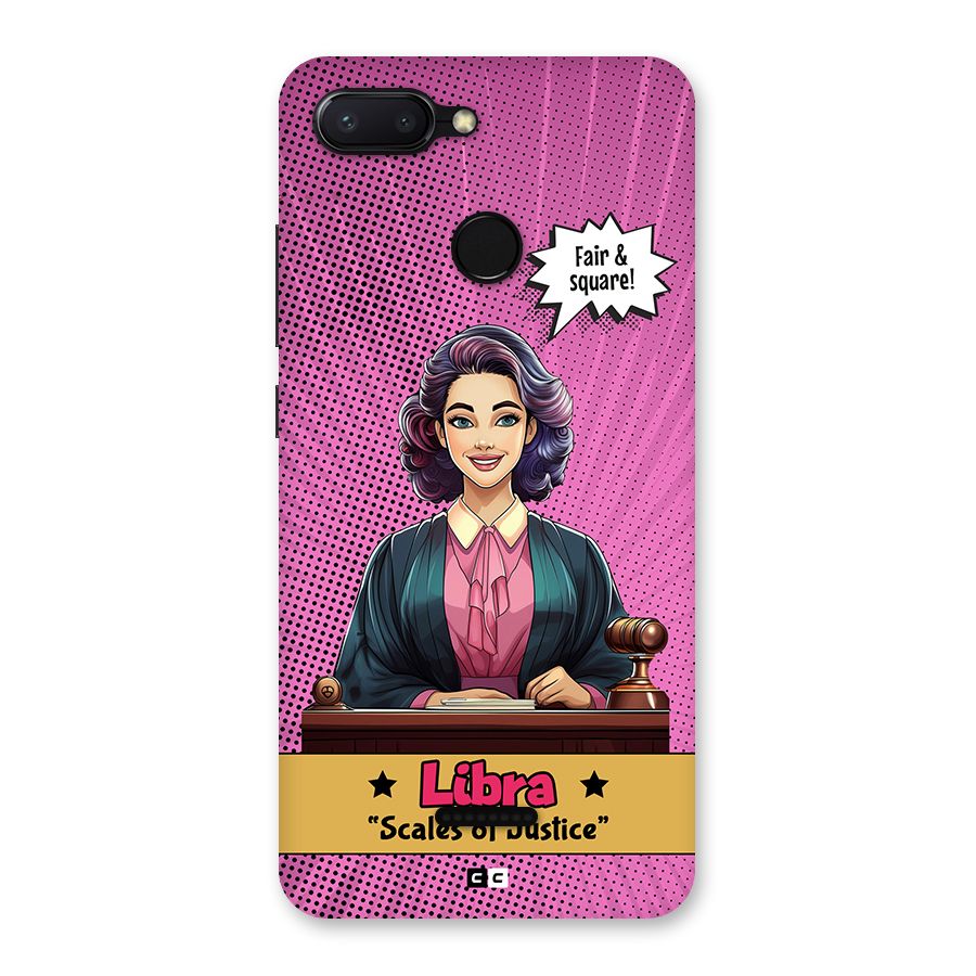 Libra Justice Back Case for Redmi 6