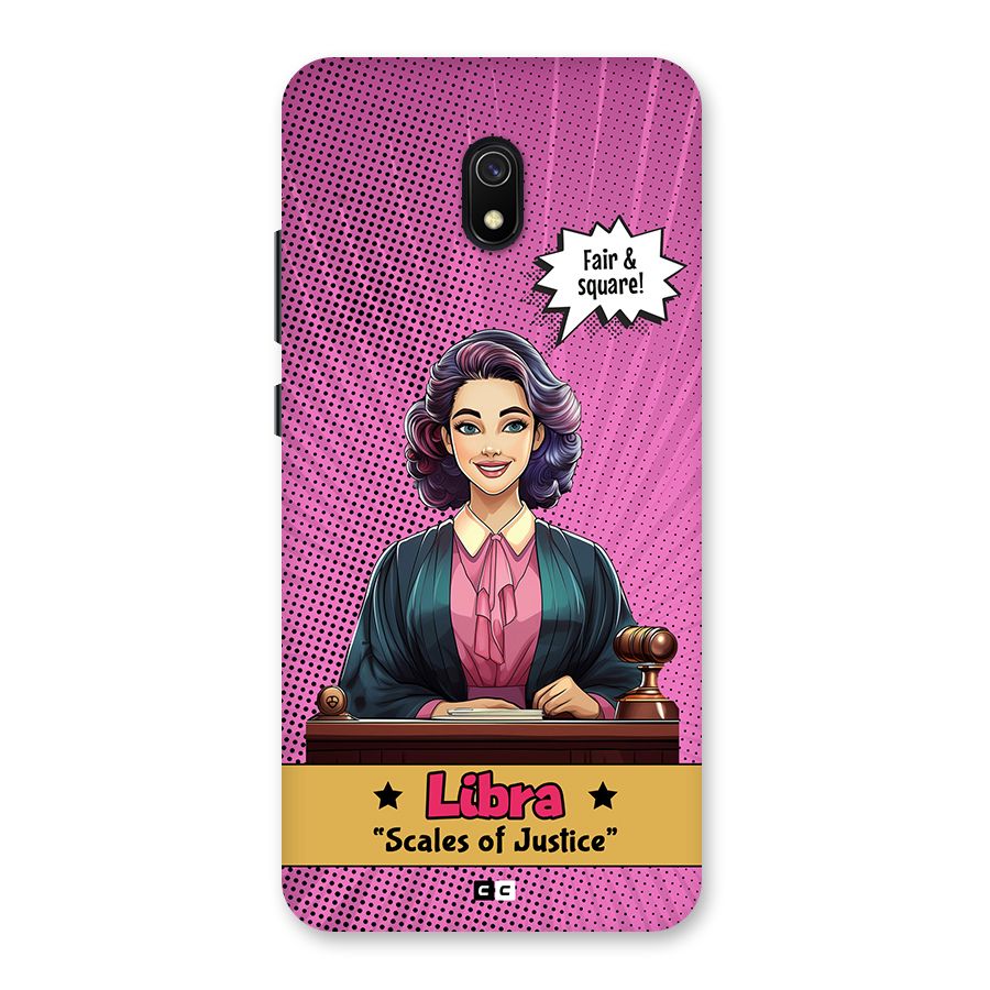 Libra Justice Back Case for Redmi 8A