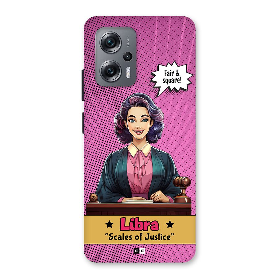 Libra Justice Back Case for Redmi K50i