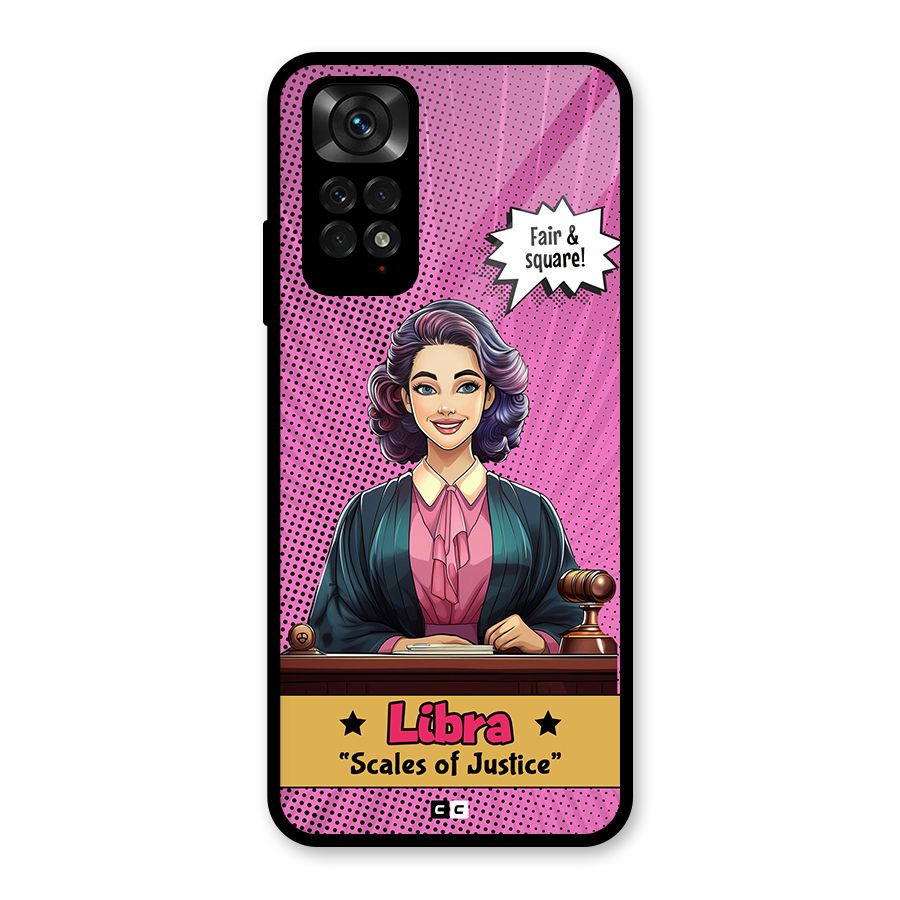 Libra Justice Back Case for Redmi Note 11