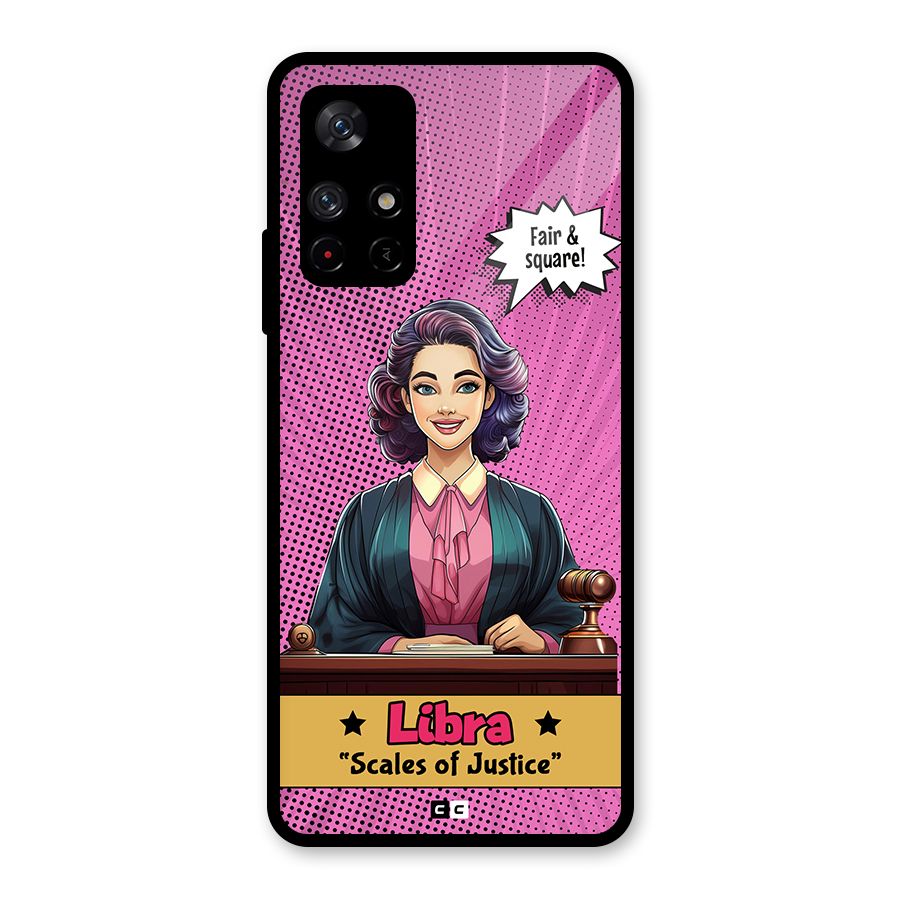Libra Justice Back Case for Redmi Note 11T 5G