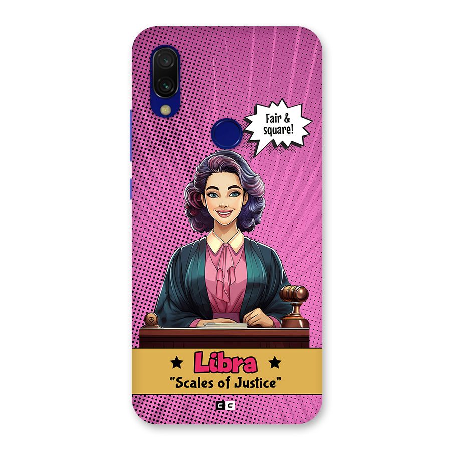 Libra Justice Back Case for Redmi Y3