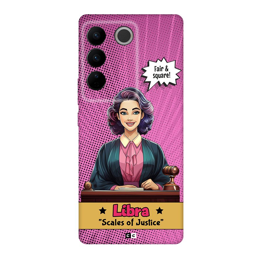 Libra Justice Back Case for Vivo V27